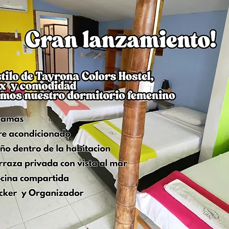 Tayrona Colors Hostel Taganga Exterior photo